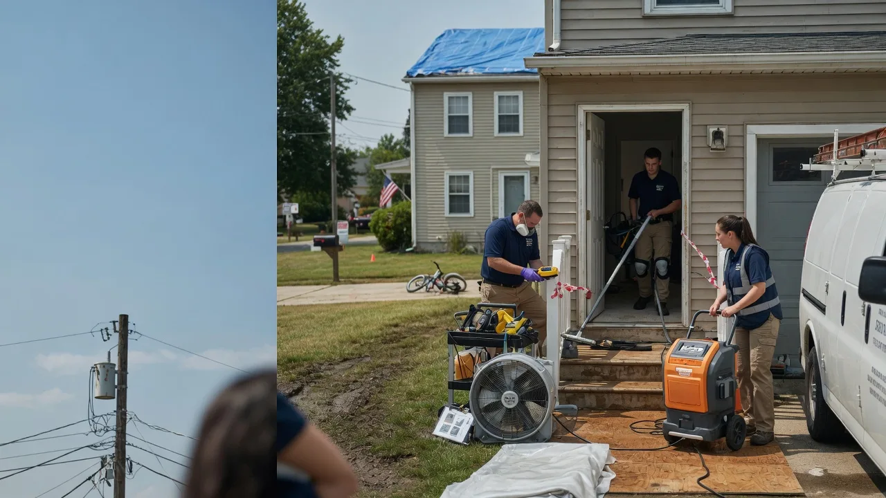Water Damage Repair in South China, ME near me